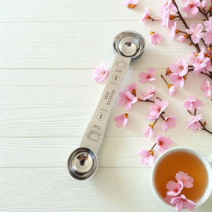 Teemaßlöffel für Teekannen & Becher - Edelstahl