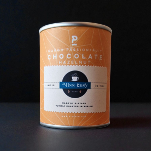 Haselnuss - Weisse Schokolade Mango Passionfruit von P-Stash (60 g)