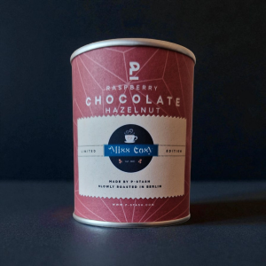 Haselnuss - Weisse Schokolade mit Himbeere von P-Stash (60 g)