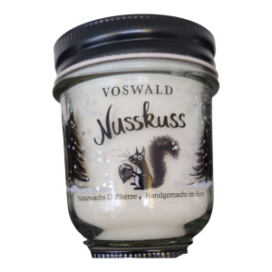 Duftkerze "Nusskuss" von Voswald
