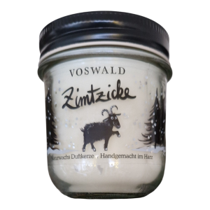 Duftkerze "Zimtzicke" von Voswald
