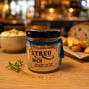 "Streu mich" Gewürzmischung im Glas von Miss Cosy